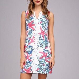 Lily Pulitzer Janice Shift Dress in She She Shells